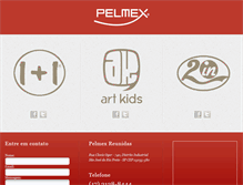 Tablet Screenshot of pelmexreunidas.com.br